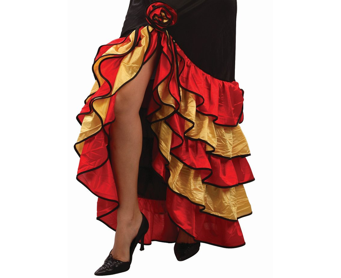 Role play-set for adult Spanish Girl (dress, hairband), size S